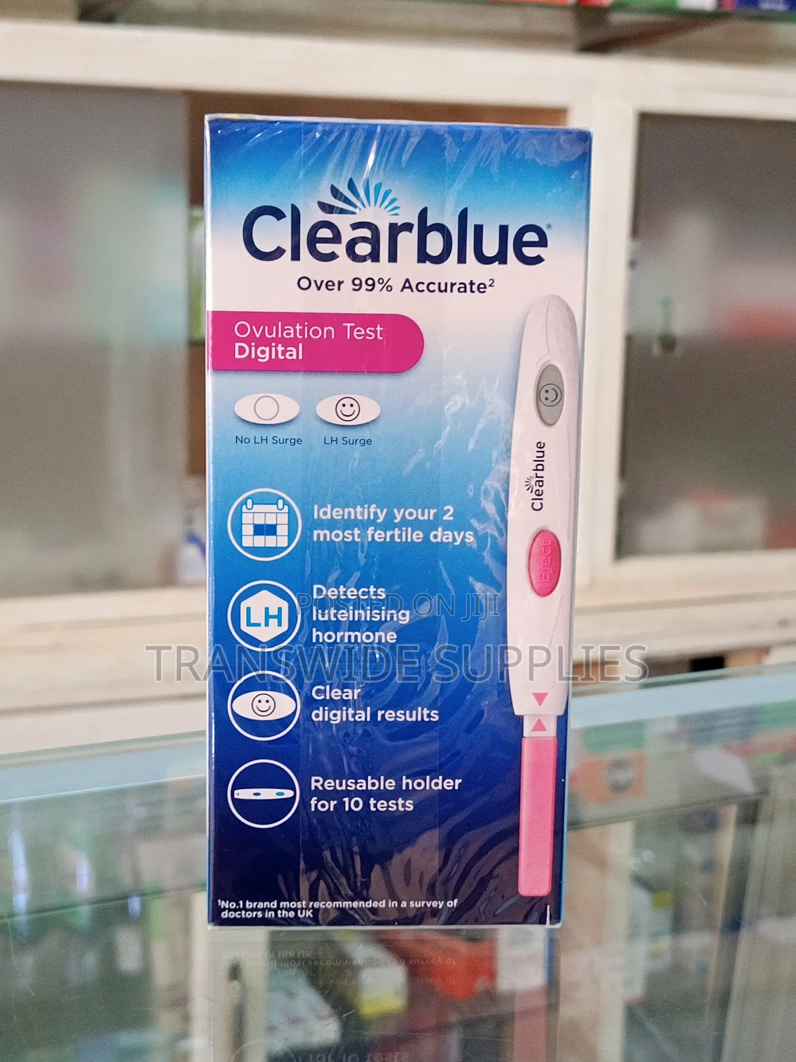 Clearblue Easy Digital Ovulation Testing Kitsm - 10 Tests Per Pack