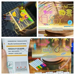 Neŵ Led Acrylic Writing Board