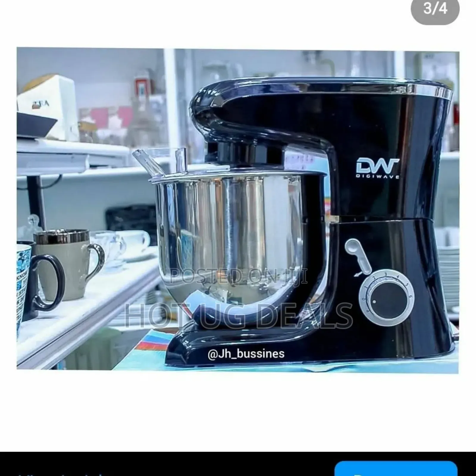 Digiwave 12ltr Stand Mixer Bowl Capacity Extra Powerful Motor