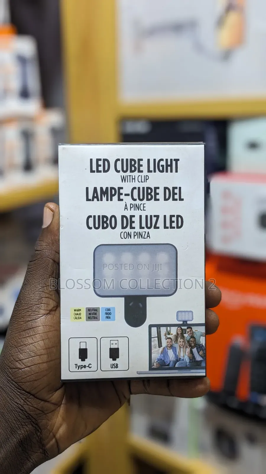 Led Cube Light Selfie Light