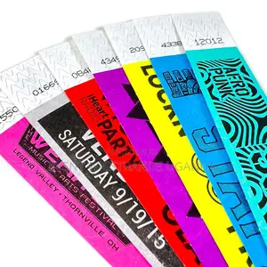 Branded Event Wristbands Tyvek