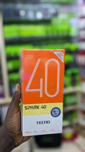 New Tecno Spark 40 128 GB Black