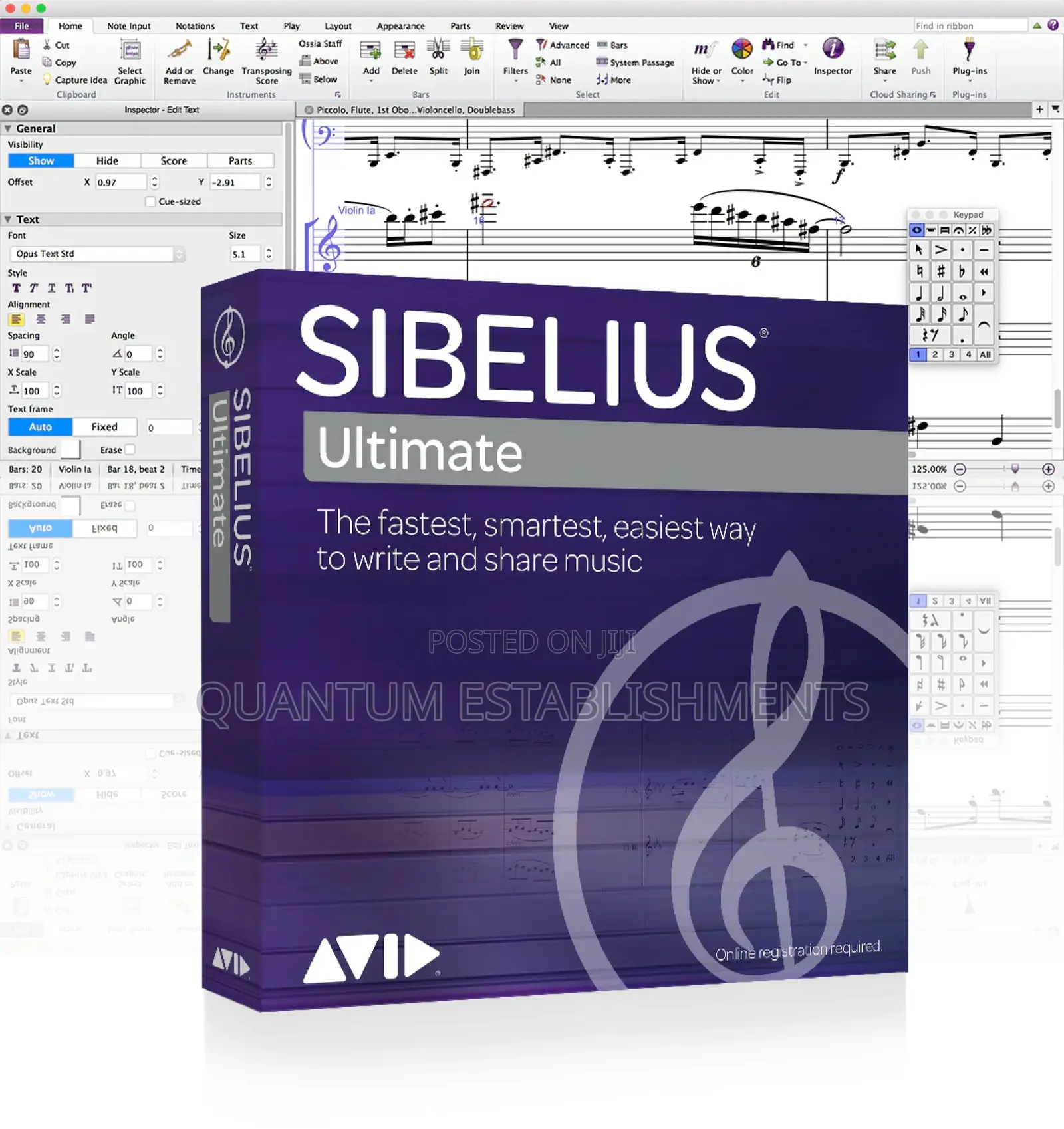 Avid Sibelius Ultimate 2025 for [Mac Win]
