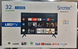 Smartec 32 Inch Android Smart Digital Free To Air Tv - Black