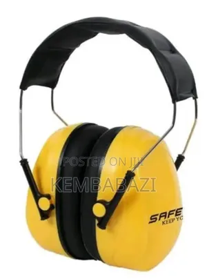 Apair Of Yellow Safety Earmuffs (3m)