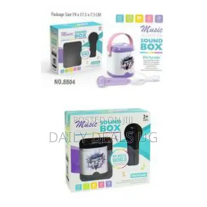Children's Karaoke Machine, Portable Bluetooth Speaker With Wireless