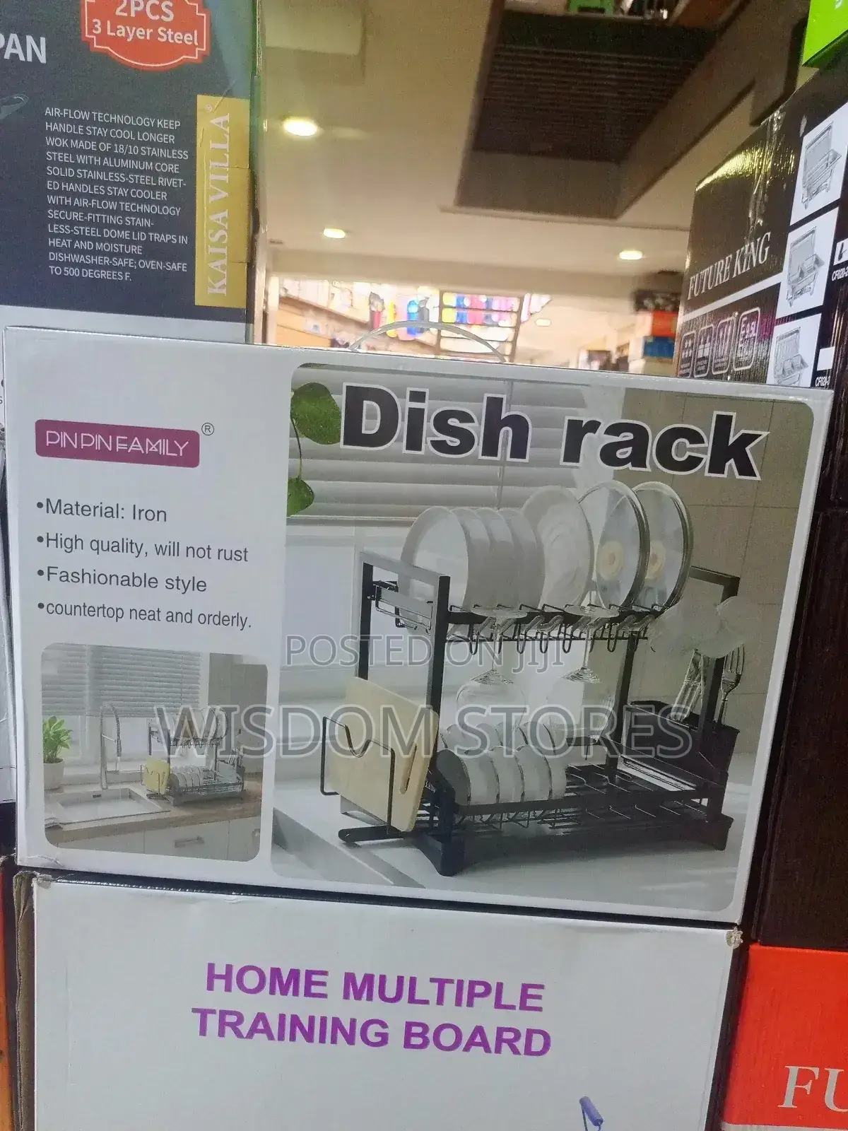 Dish Rack.