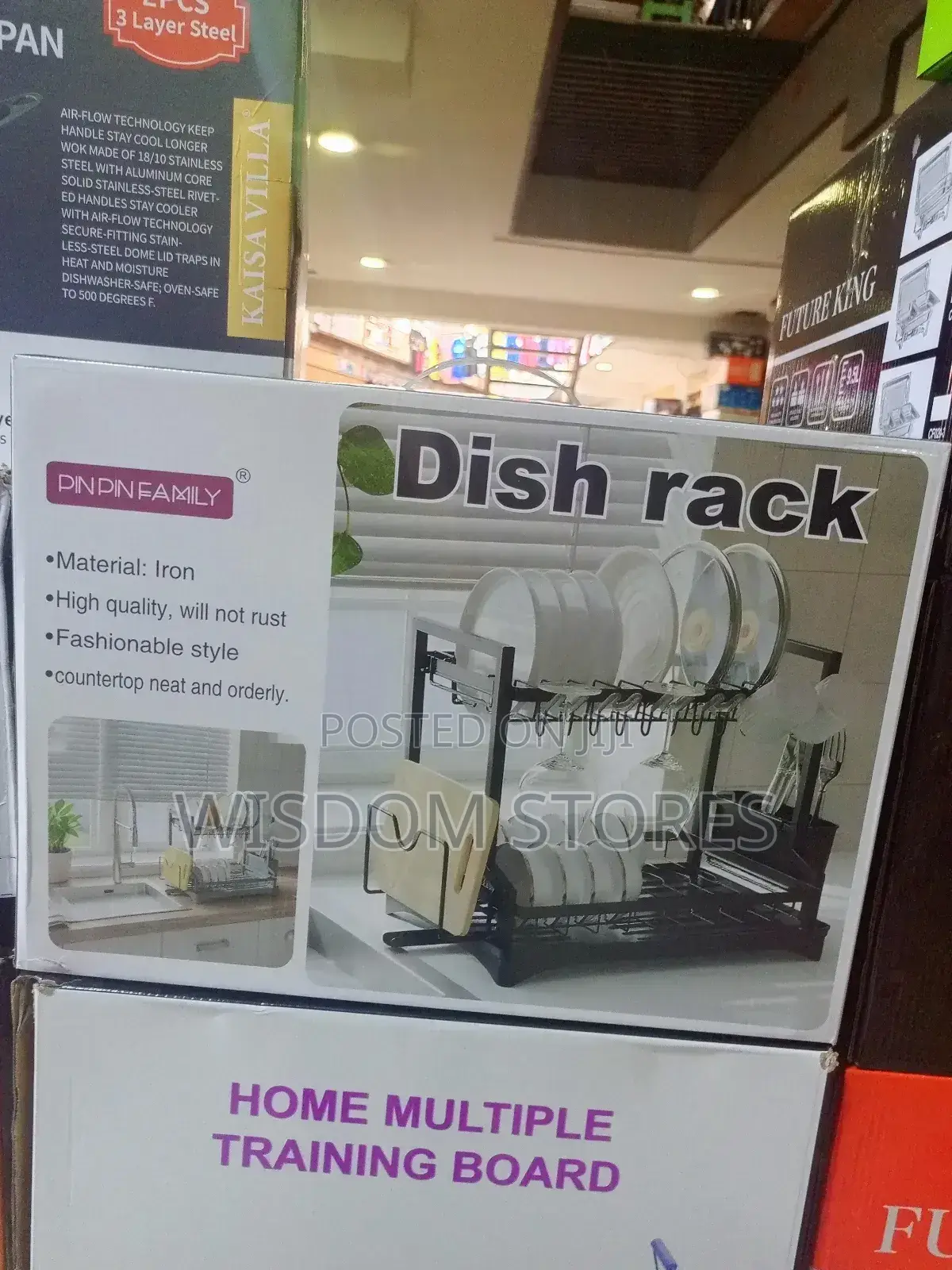 Dish Rack.