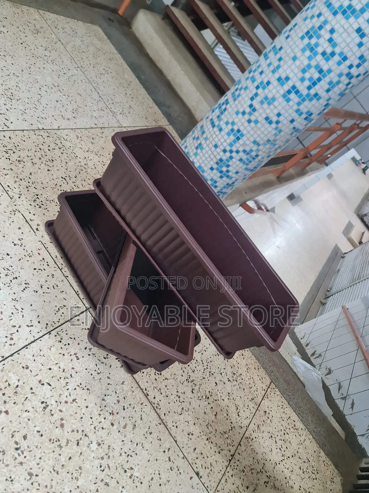 Broad Plastic Flower Pots Plastic Flower Pots