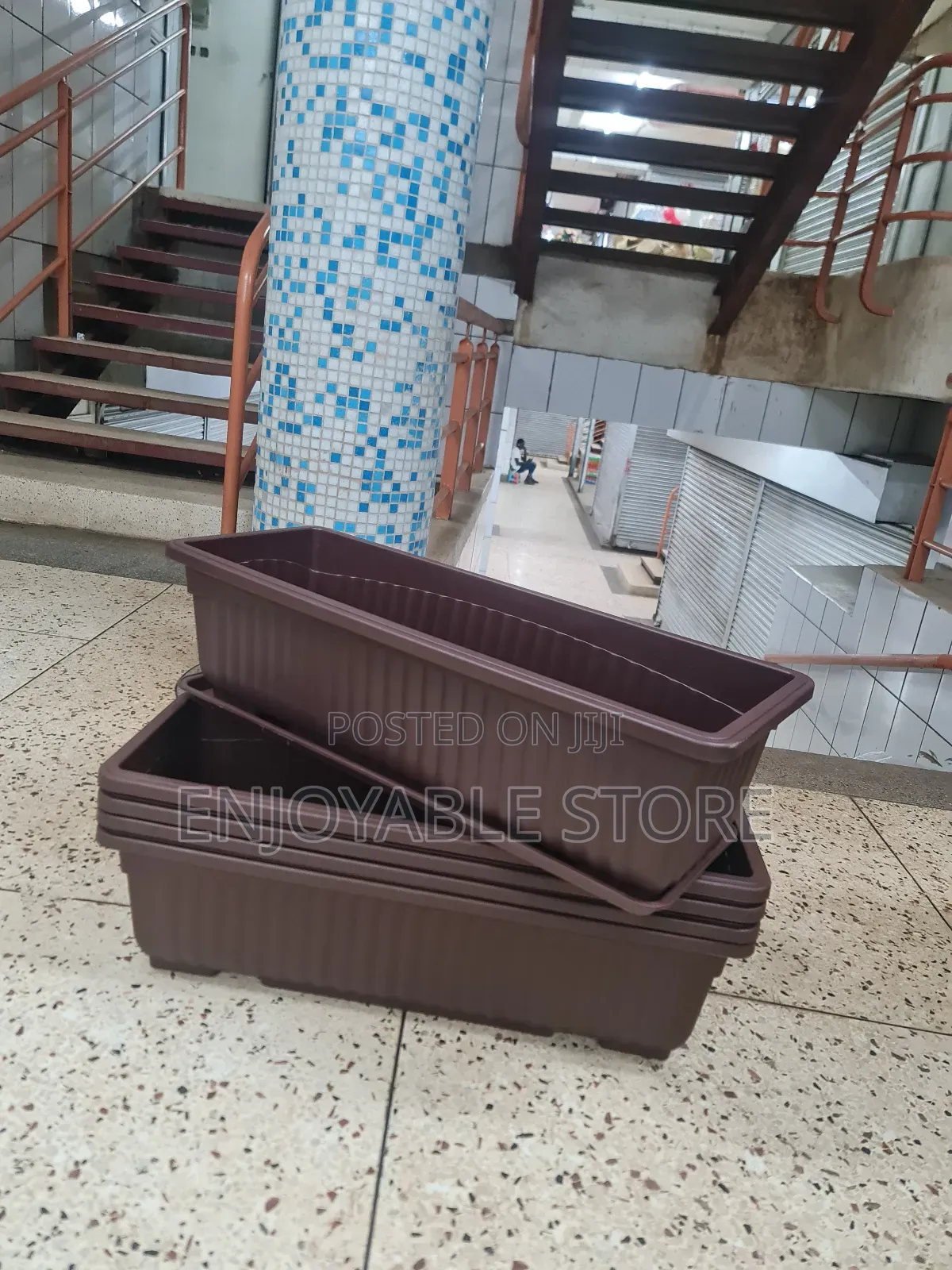 Modern Plastic Flower Pots Plastic Flower Pots Brand New