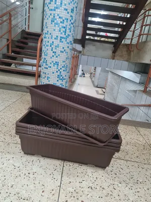 Modern Plastic Flower Pots Plastic Flower Pots Brand New
