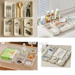 Storage Box With Drawer Storage Baskets Split Pantry Organizer Trays