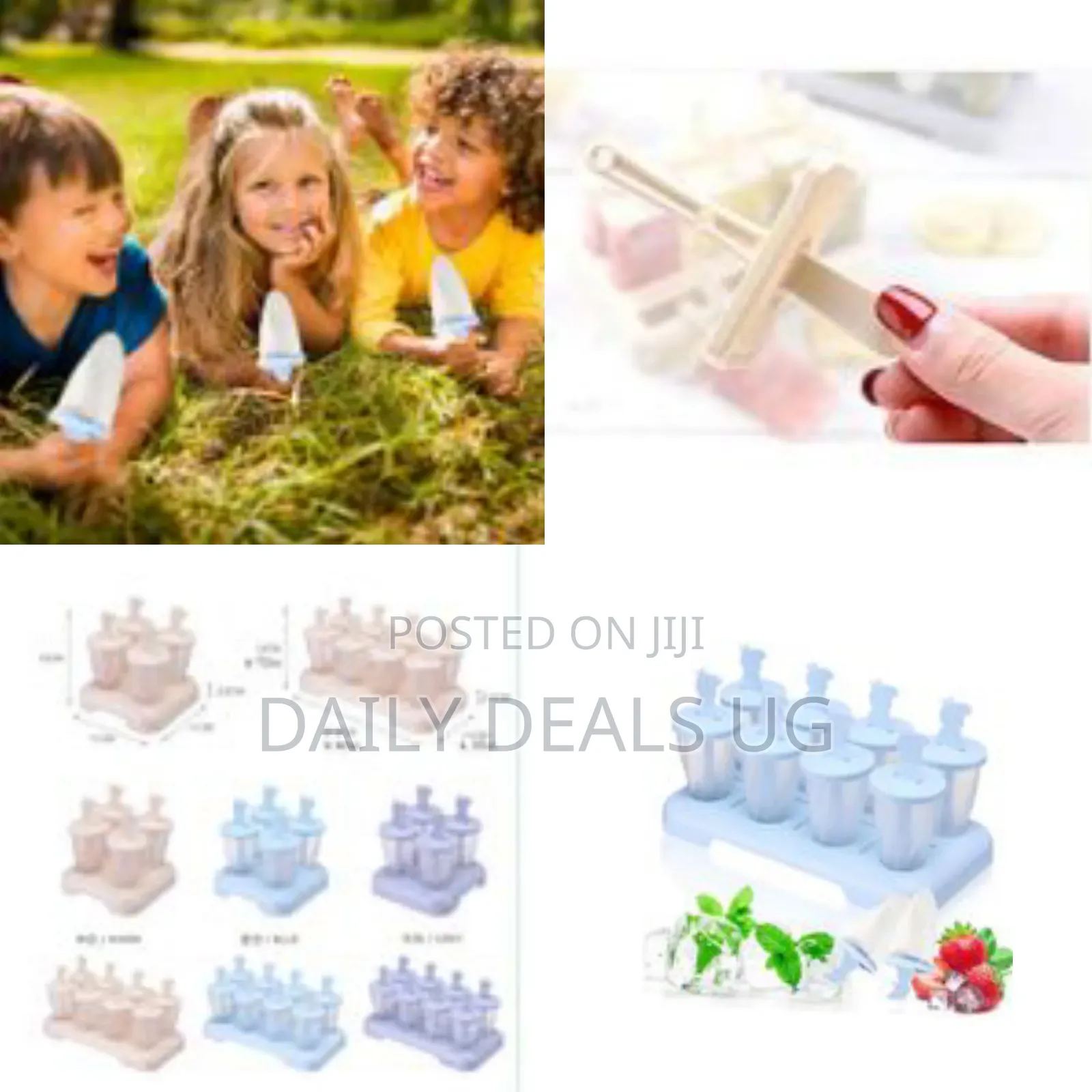 Ice Cream Molds Popsicles With Stick Pp Material Reusable Popsicle