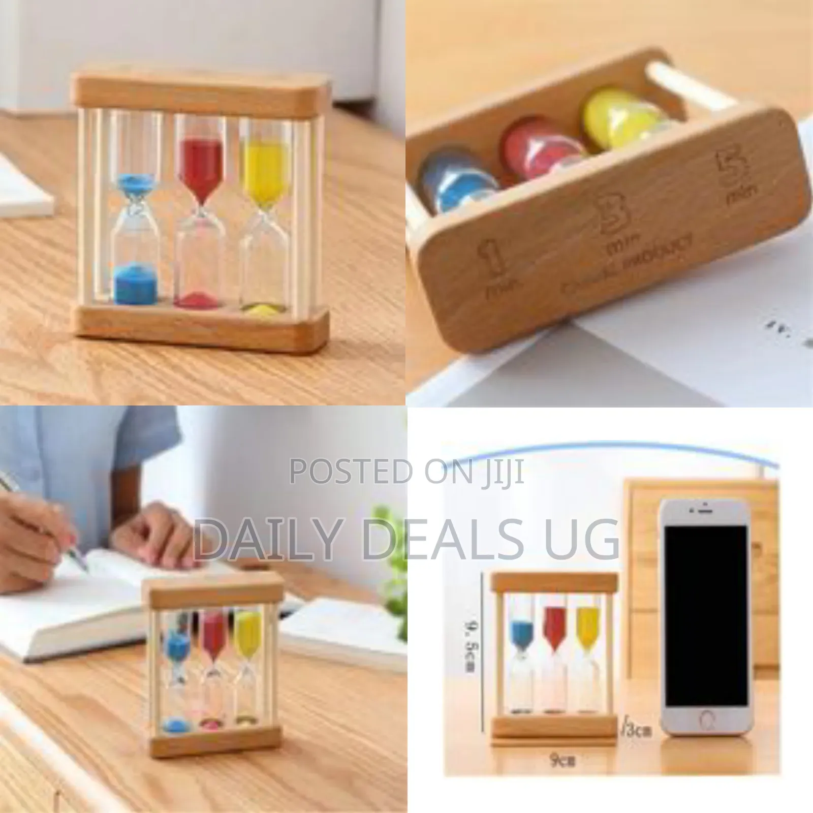 Hourglass Sand Timer Creative Mini 1/3/5 Minute Wooden Sand Glass