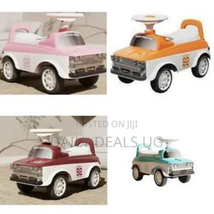 Baby Ride on Car for Kids With Lights, Music, Backrest Storage Space