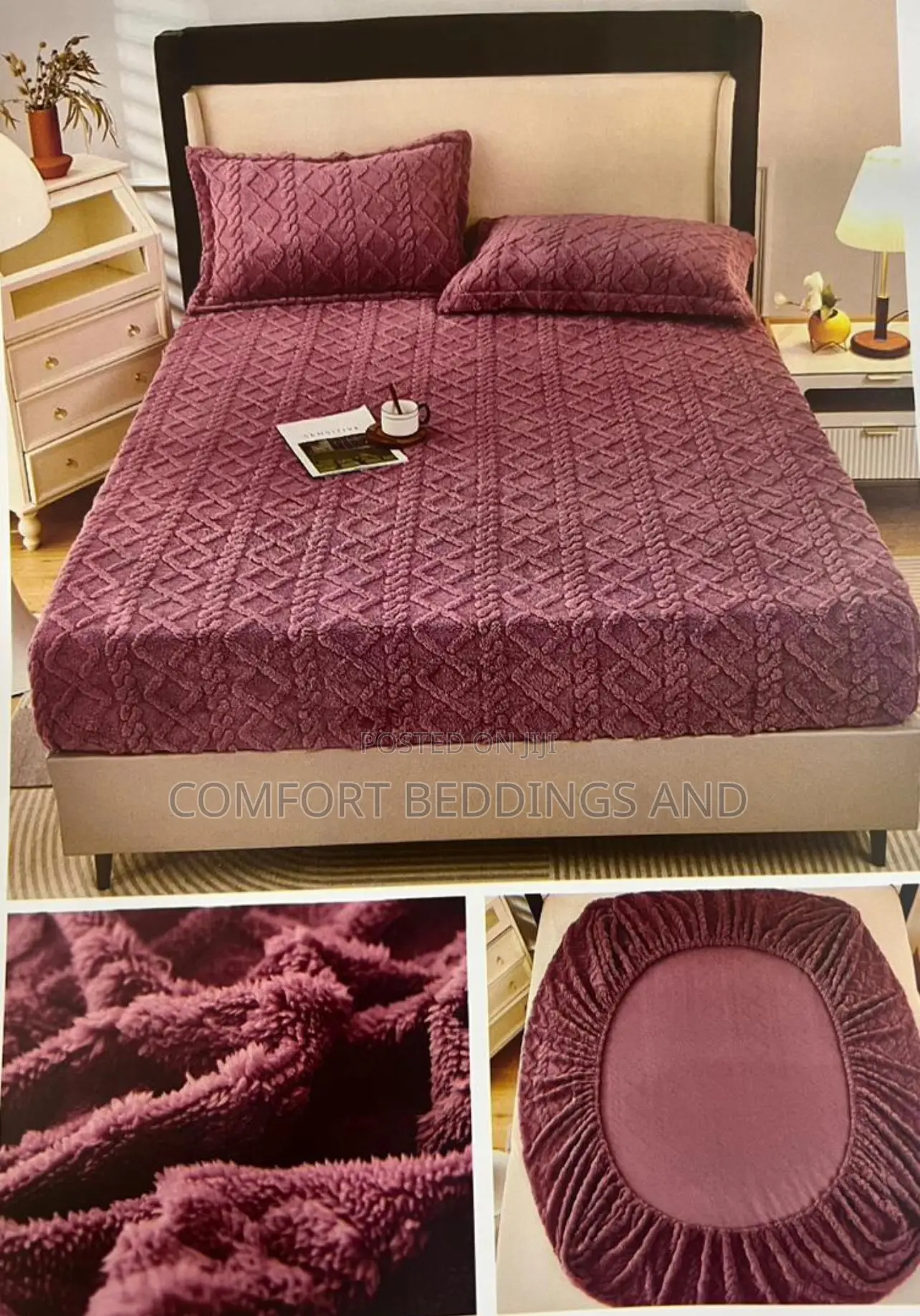 Tufted Cotton Mattress Covers