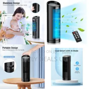 Tower Fan - 80° Oscillation, Remote Control, 13'' Portable Small