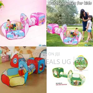 Jam Honey Jungle Animals 3 in 1 Combo Tunnel for Kids Tunnel Toys