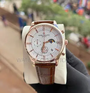 Automatic Patek Phillipe Leather Watch
