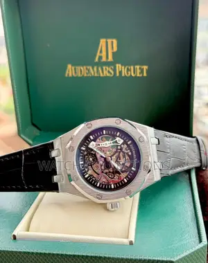 Ap Mechanical Leather Watch