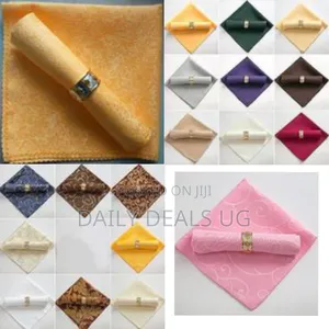 10pcs 48 * 48cm Table Napkins Cloth Handkerchief Cloth Table