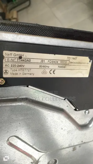 Neff Glass-Ceramic Cooktop/ Ceramic Hob, 7000w.