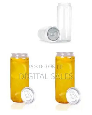 12-Pack of 330ml Disposable Plastic Can Sealer Cups