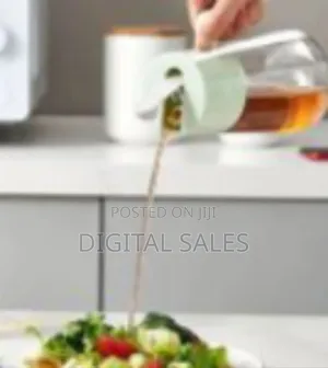 Automatic Open-Close Oil Dispenser 700ml Glass