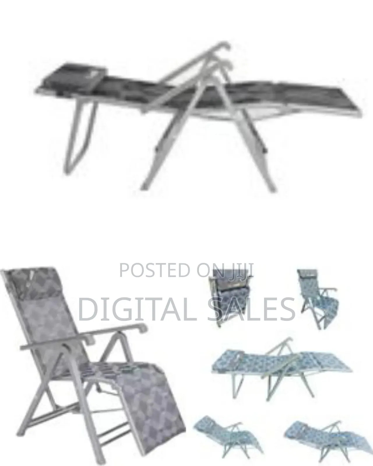 Folding Zero Gravity Reclining Chair With Easy
