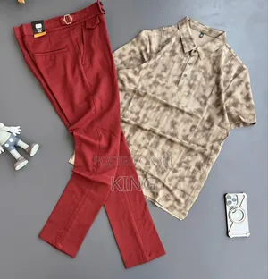 Calming Beltless Pants and T-Shirt