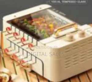 Electric BBQ Kebab Grill Machine,Stick Household Smokeless Barbecu