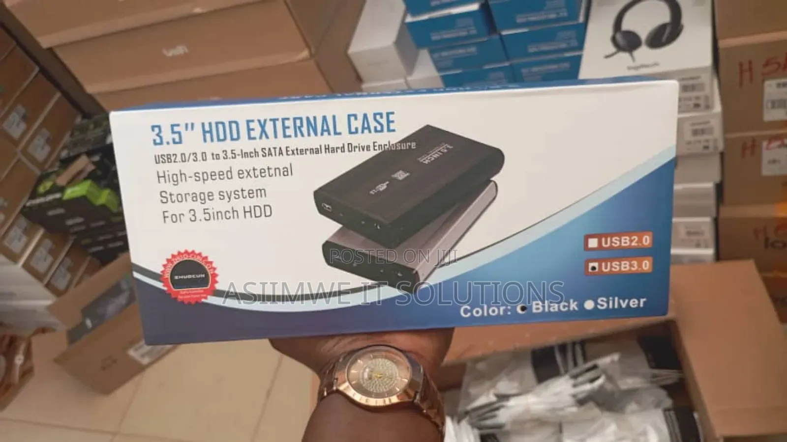 3.5" External Hard Drive Enclosure