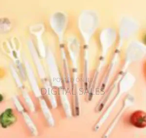 Utensil and Knife Block Set (16 Pcs)