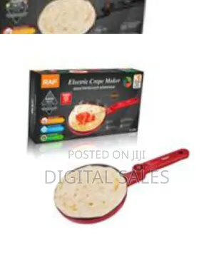 Raf 3 Steps Non-Stick Electric Chapati Pancake Crepe Maker