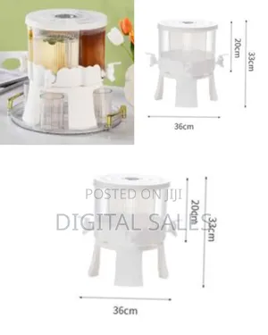 6 Liters Iced Juice Drink Beverage Dispenser With Base Lemonade Cold