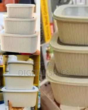 3 Piece of Food Preservation Box Fresh Keeping Freezer Food