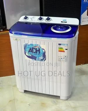 Adh 7kg Manual Washing Top Loading Machine - White..