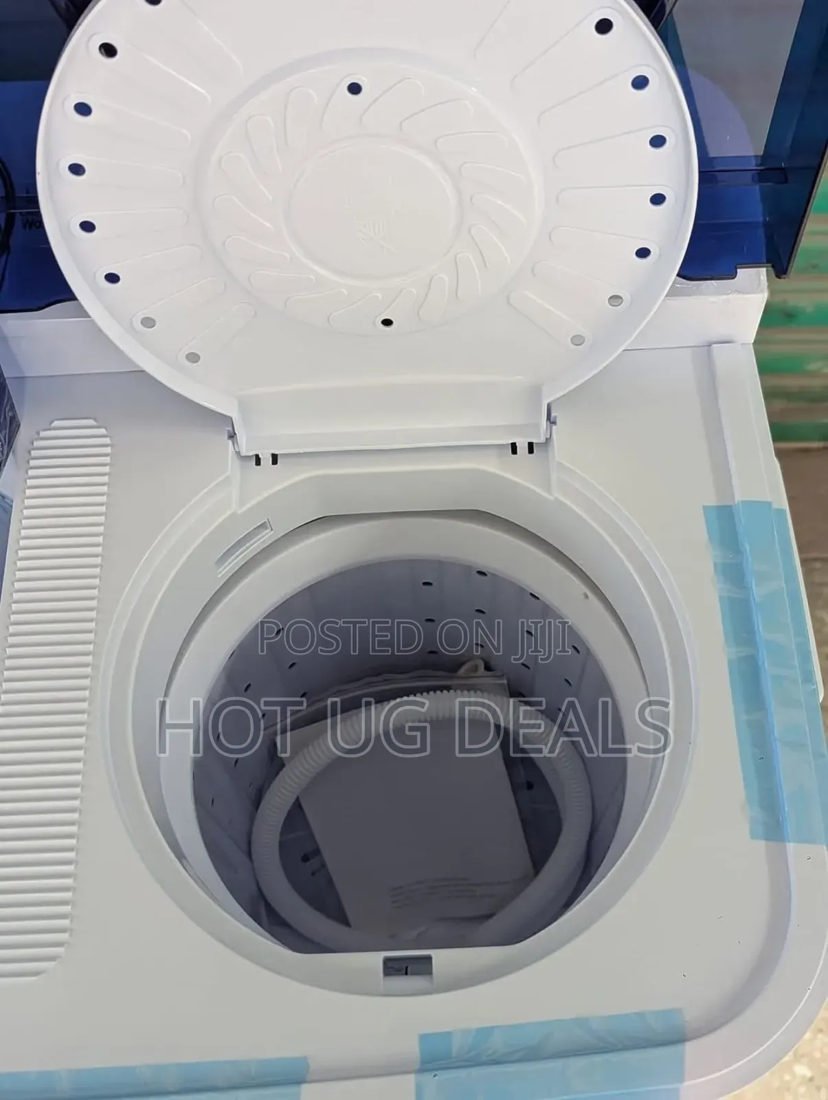 Adh 7kg Manual Washing Top Loading Machine - White..