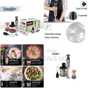 Sonifer Sf-8081 Professional Home Stainless Steel Fast Electric 3 in 1