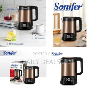 Sonifer Sf-2098 Stainless Steel Smart Digital Led Touch Base Cordless