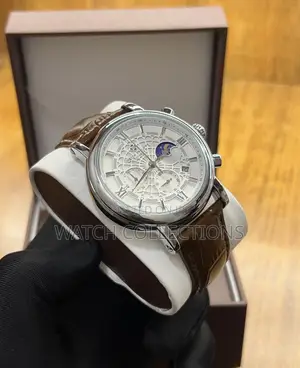 Coffee Brown Patek Phillipe Watch