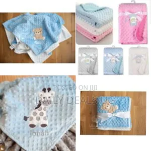 Personalized Customized Newborn Gift Blushing Baby Blanket