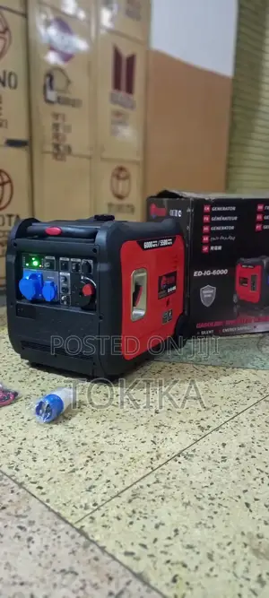 Edon Silent Generator 6kva in Petrol