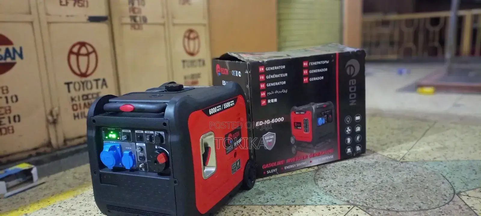 Edon Silent Generator 6kva in Petrol