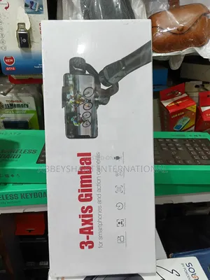 3-axis Gimbal For Smartphones And Action Cameras.