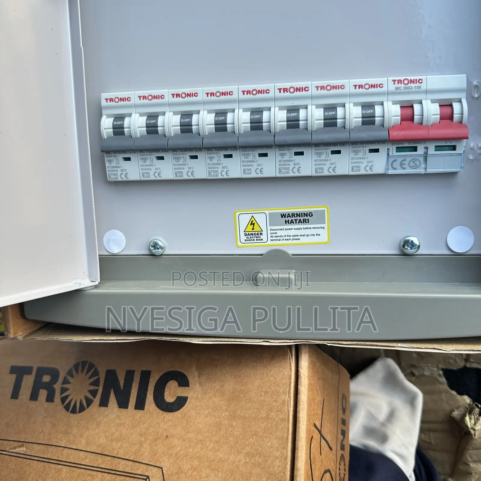 8way Main Distribution Box Complete