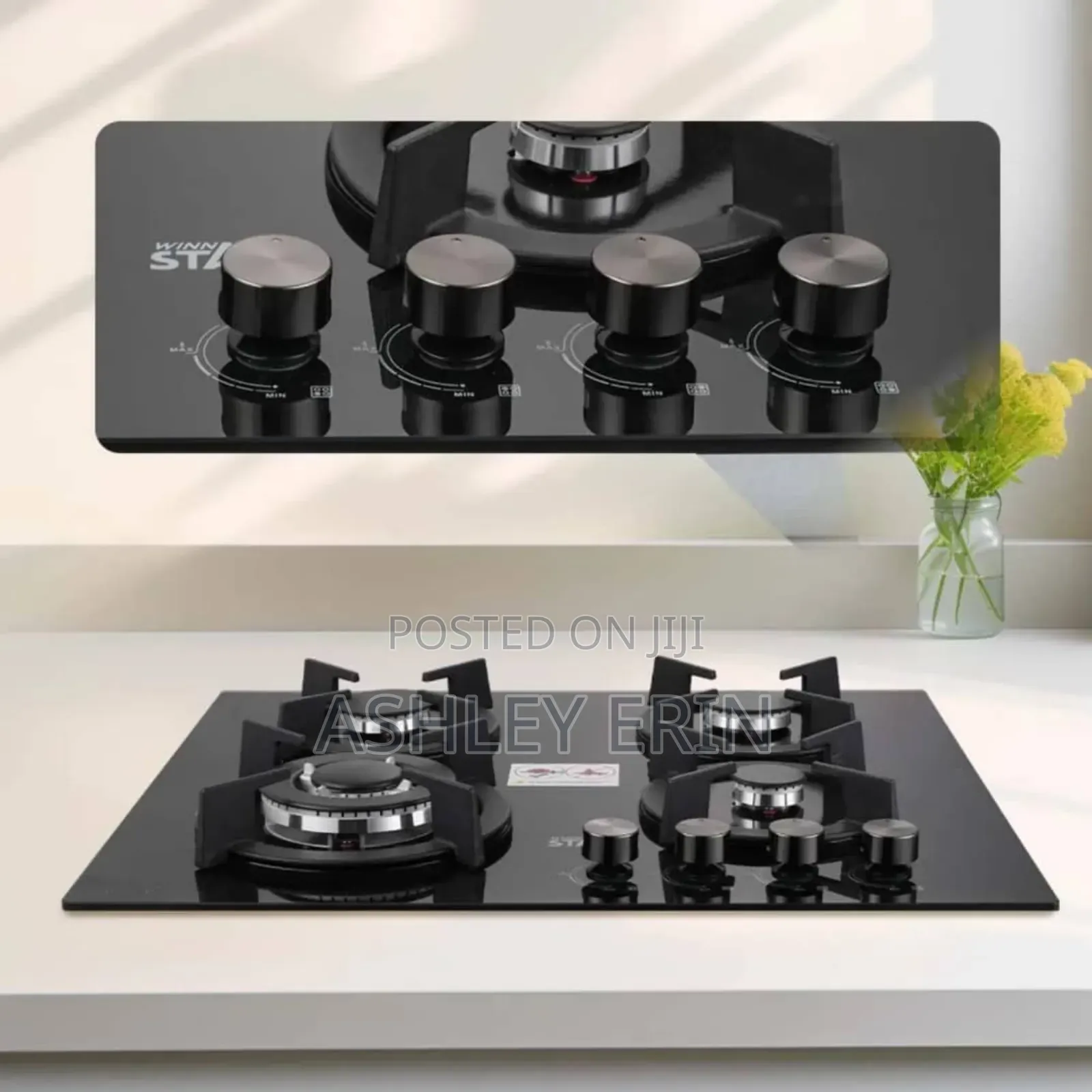 Winning Star 4-Burner Gas Stove Hob