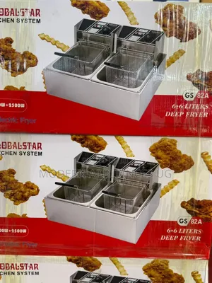 12 Litres Double Global Star Deep Fryer