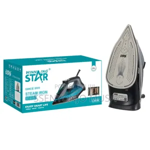 Winning Star St-6101 Professional 2200w Steam Iron – Ceramic Soleplate