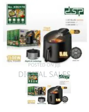 1500w Electric Air Fryer - 5l Oil